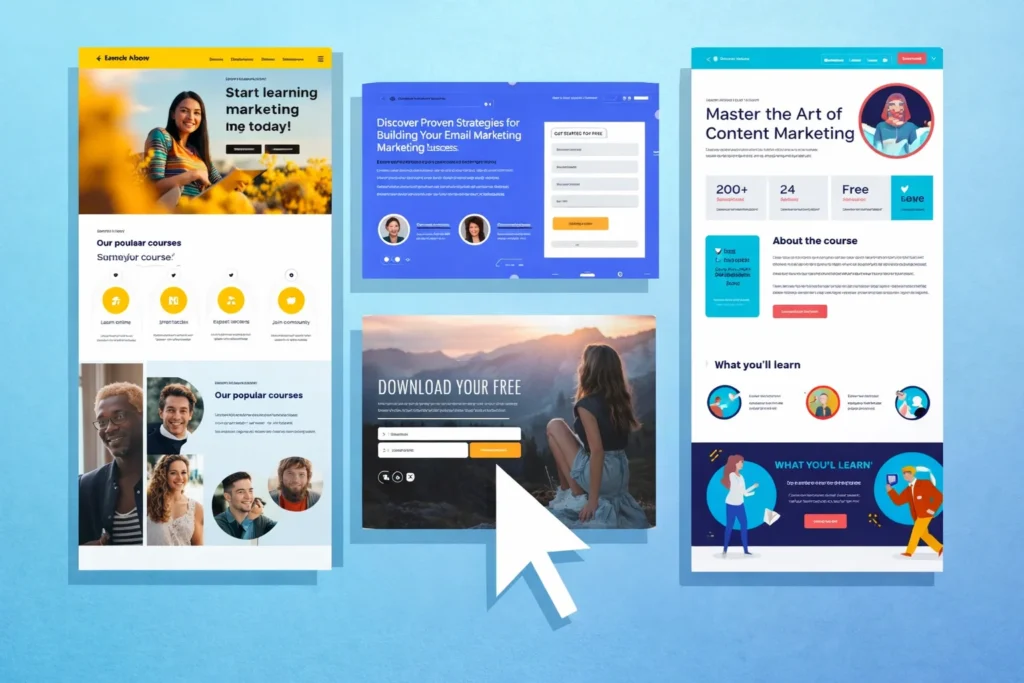 High-Converting Landing Pages